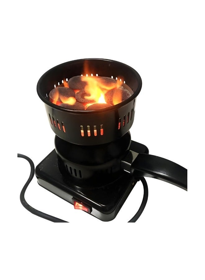 Electric Charcoal Starter, Fire Burner Stove - Removable Handle - For Boiler BBQ, Fire Entry And Coal Burner