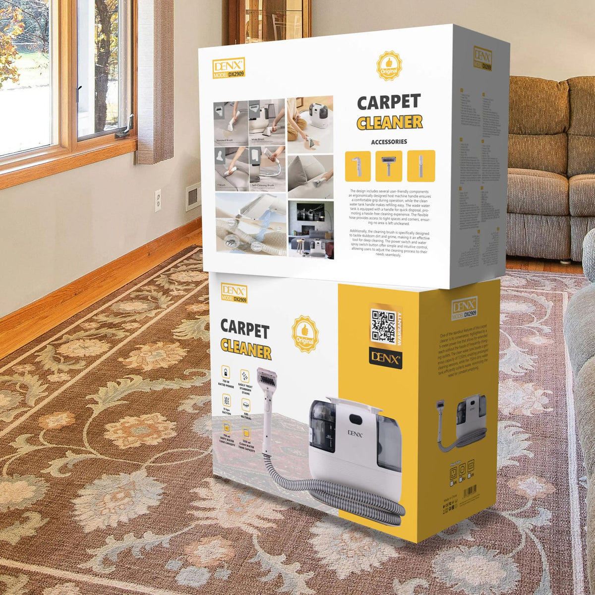 Professional Spot & Carpet Cleaner Model No.: DX2909