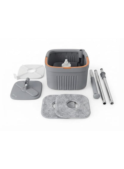 360° Smart Cleaning Mop with Self-Wringing Bucket