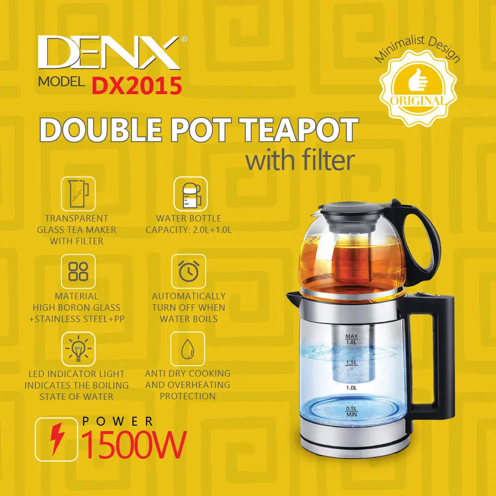 Luxury Double Pot Tea Maker Set