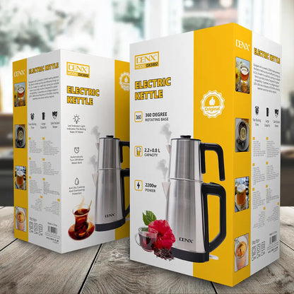 High-Performance Dual-Capacity Electric Kettle