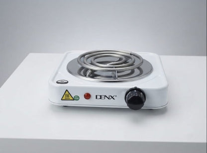 Portable Mini Stove, Spiral Burner Hot Plate, 1000W Electric Single Burner, Portable Electric Coil Hot Plate, for Camping Or Kitchens