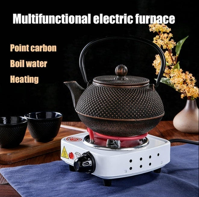 Portable Mini Stove, Spiral Burner Hot Plate, 1000W Electric Single Burner, Portable Electric Coil Hot Plate, for Camping Or Kitchens