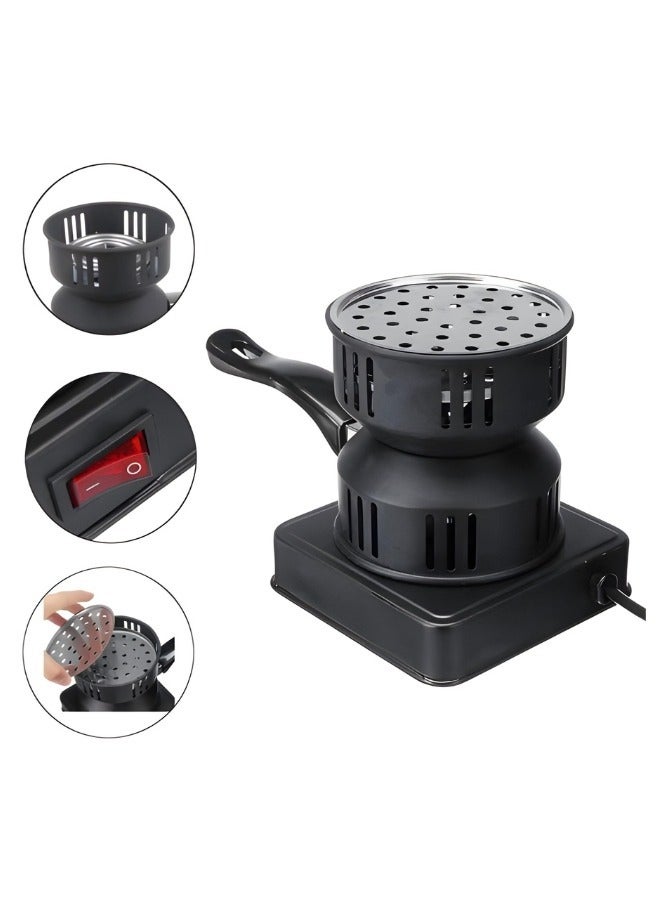 Electric Charcoal Starter, Fire Burner Stove - Removable Handle - For Boiler BBQ, Fire Entry And Coal Burner