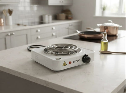 Portable Mini Stove, Spiral Burner Hot Plate, 1000W Electric Single Burner, Portable Electric Coil Hot Plate, for Camping Or Kitchens