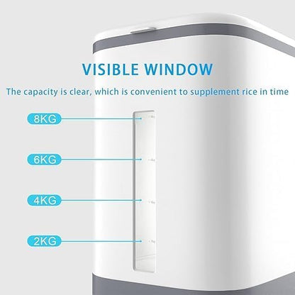 Premium Rice Dispenser with Measuring Cup
