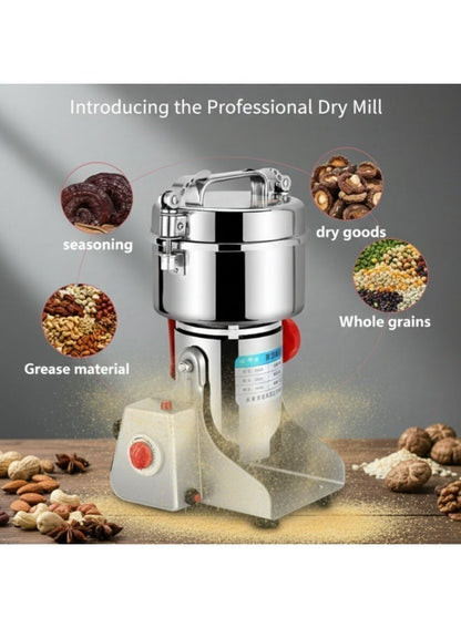 Electric Coffee Grinder, Grinder Machine Spice Grinder Bean Grinder 3000 W Multi Speeds Large Capacity 800G