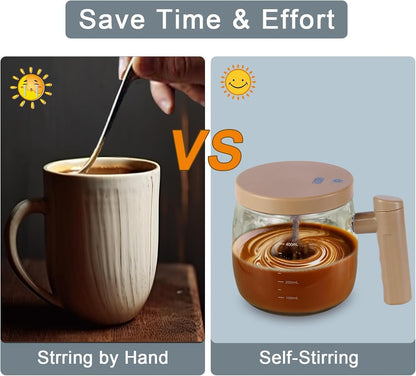 Premium quality Automatic mixing cup,Touch Switch and one click stirring,400 ml