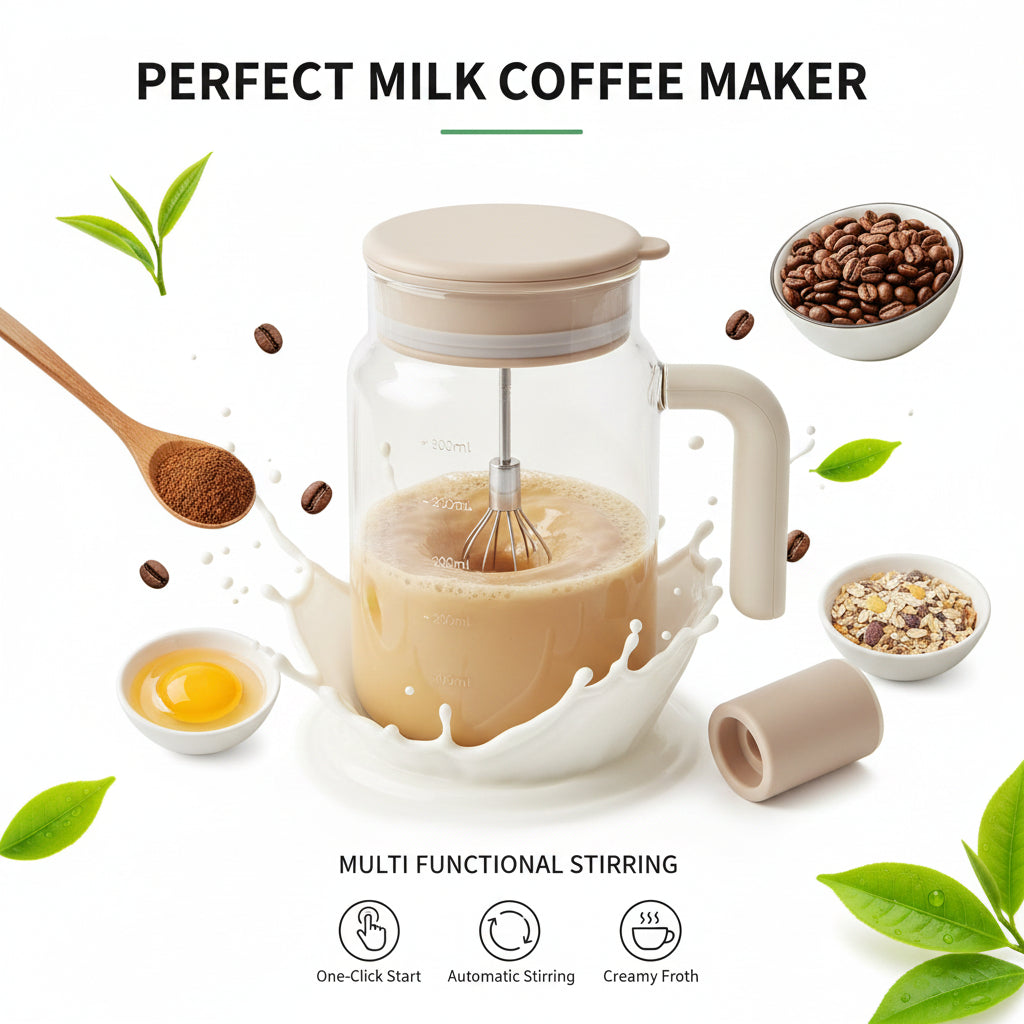 Premium quality Automatic mixing cup,Touch Switch and one click stirring,400 ml