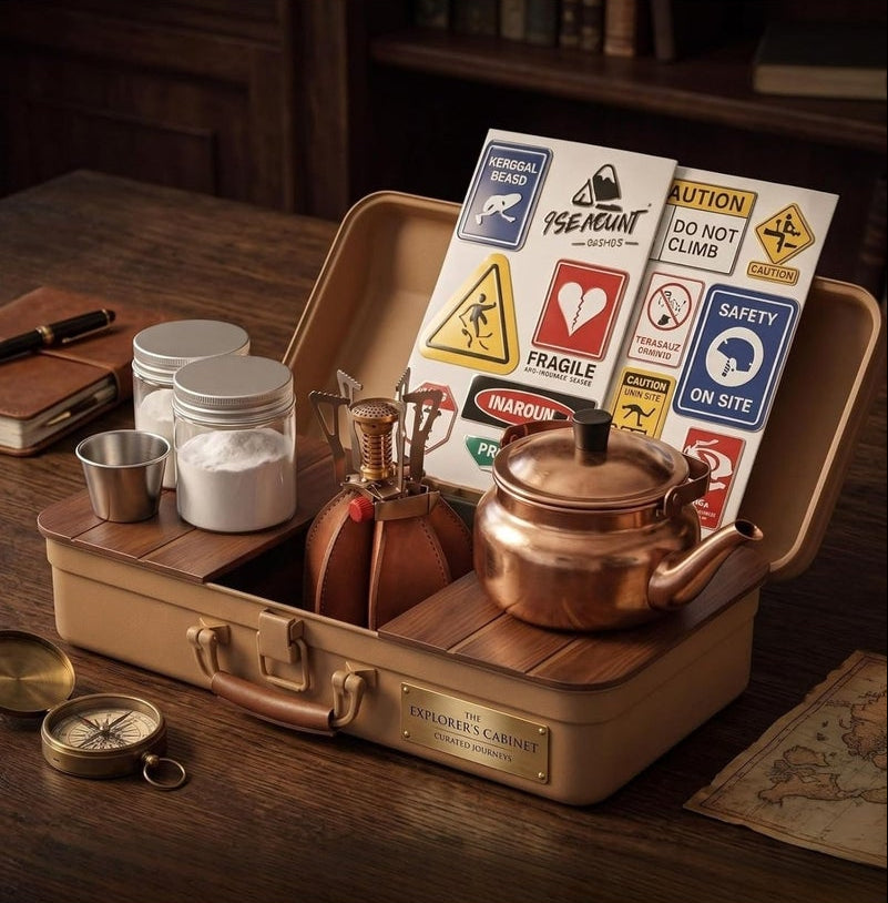 DX4206 Tea Set, 14-in-1 Luxury Tea Set for Home and Travel