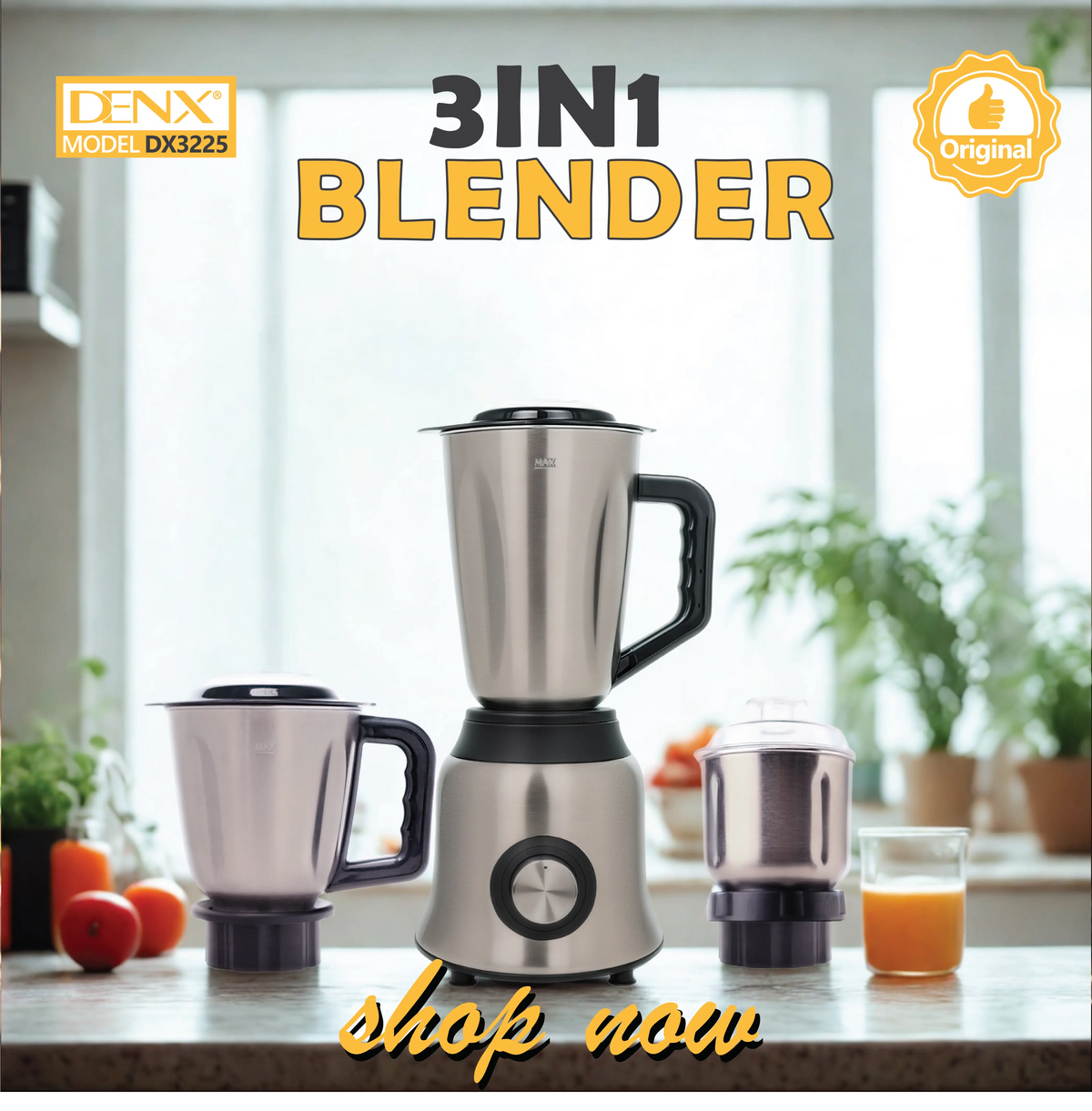 3-in-1 Professional Blender System