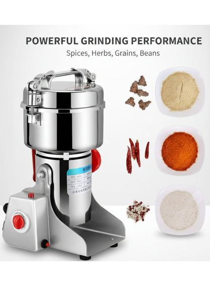 Electric Coffee Grinder, Grinder Machine Spice Grinder Bean Grinder 3000 W Multi Speeds Large Capacity 800G