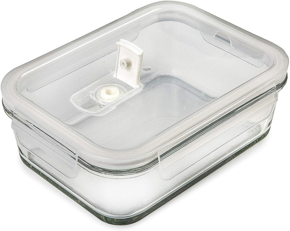 [5-pack, 30oz] Glass Container Food Storage Containers with Lids - Leak Proof Meal Prep Container Glass Lunch Containers - Freezer Containers Microwave Oven Dishwasher Safe