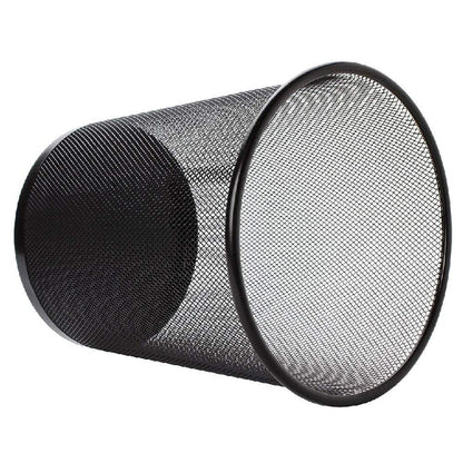 4 Pack Trash Can Mesh Round Open Top Wastebasket - 2.5 Gallon Recycling Bins Garbage Waste Baskets for Office Home
