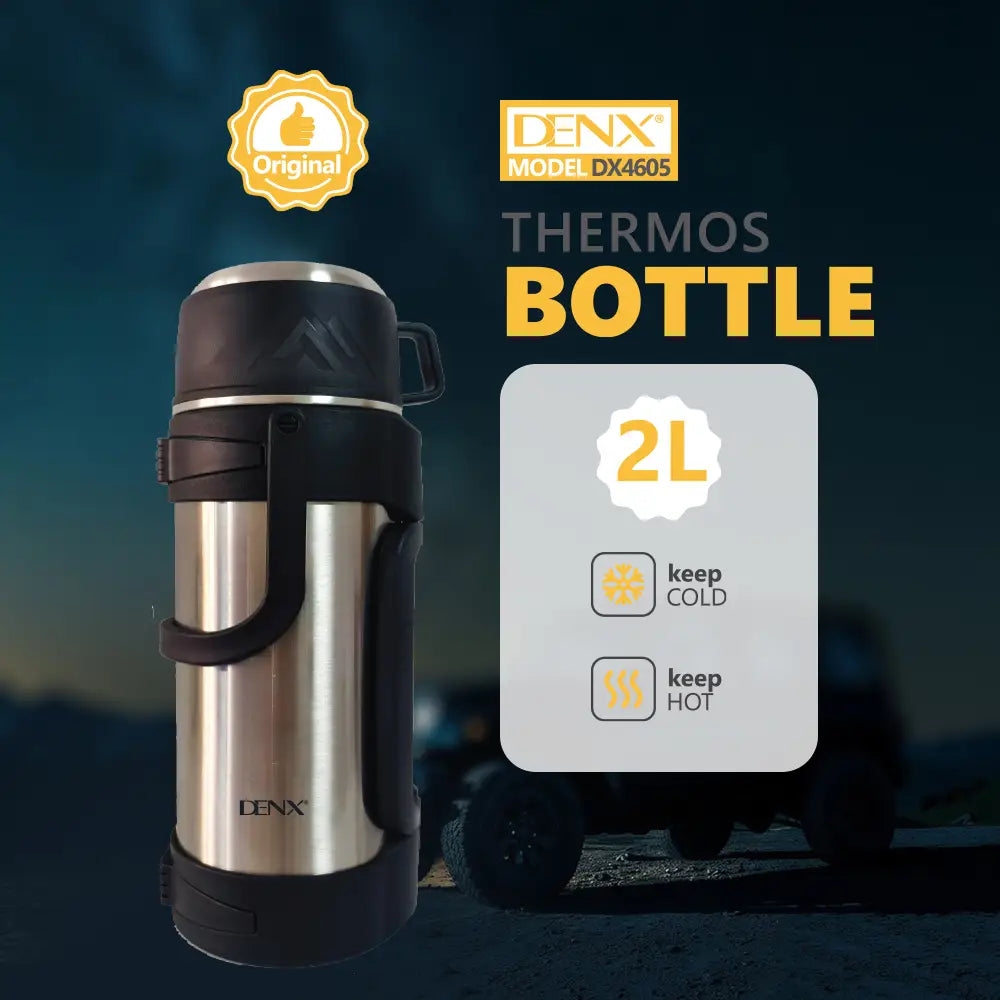 Pro-Travel High Capacity Thermos Bottle 2.0 Liters