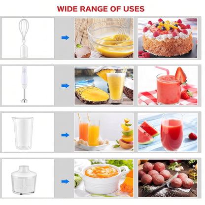 Professional 3-in-1 Hand Blender Set