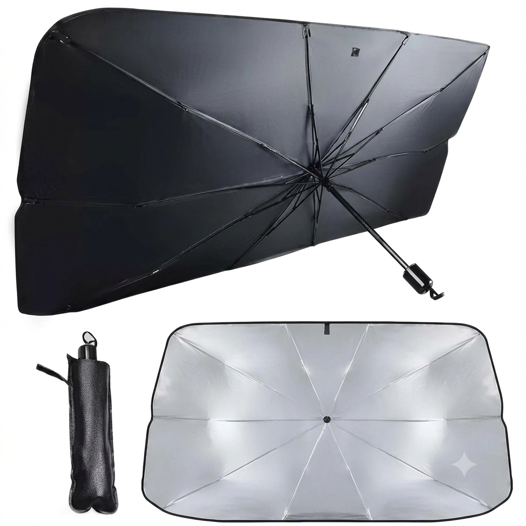 Denx Foldable Car Windshield Sun Shade