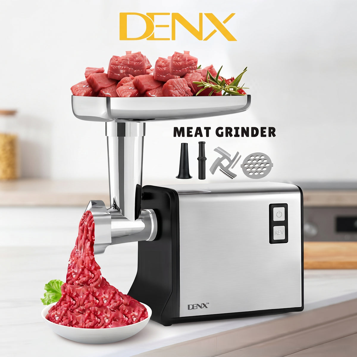 Professional Heavy-Duty Meat Grinder