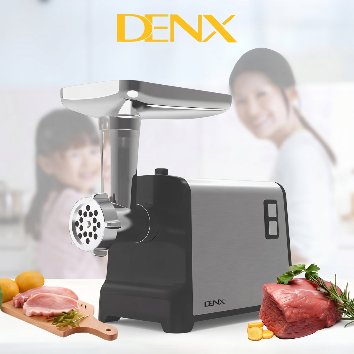 Professional Heavy-Duty Meat Grinder