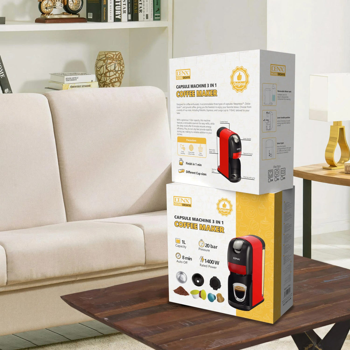 3 in1 Capsule Machine / 3 in 1 Coffee Maker