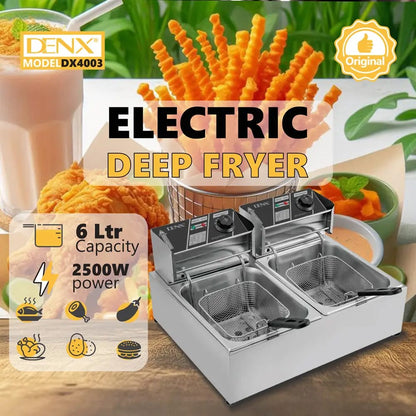 Electric Deep Fryer 6 Liters
