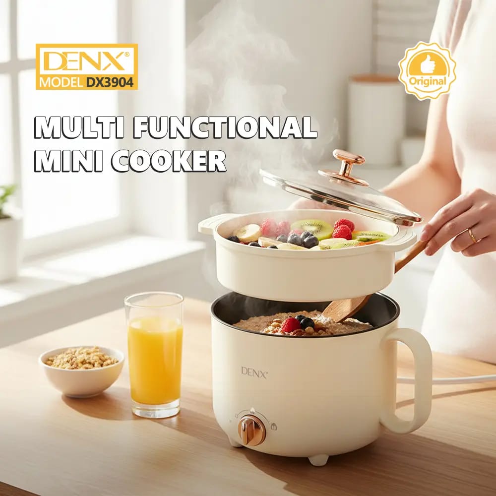 Multifunctional Mini Cooker - 1.8L + 1.5L