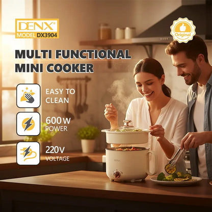 Multifunctional Mini Cooker - 1.8L + 1.5L