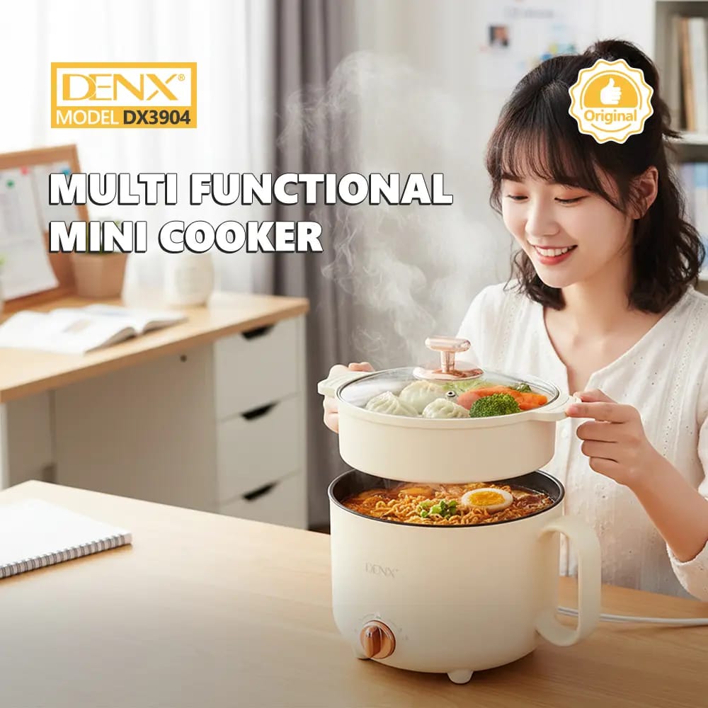 Multifunctional Mini Cooker - 1.8L + 1.5L