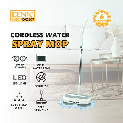 Cordless Water Spray Mop  Model No.: DX2907