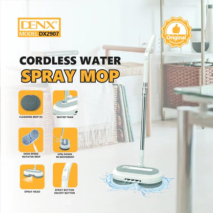 Cordless Water Spray Mop  Model No.: DX2907