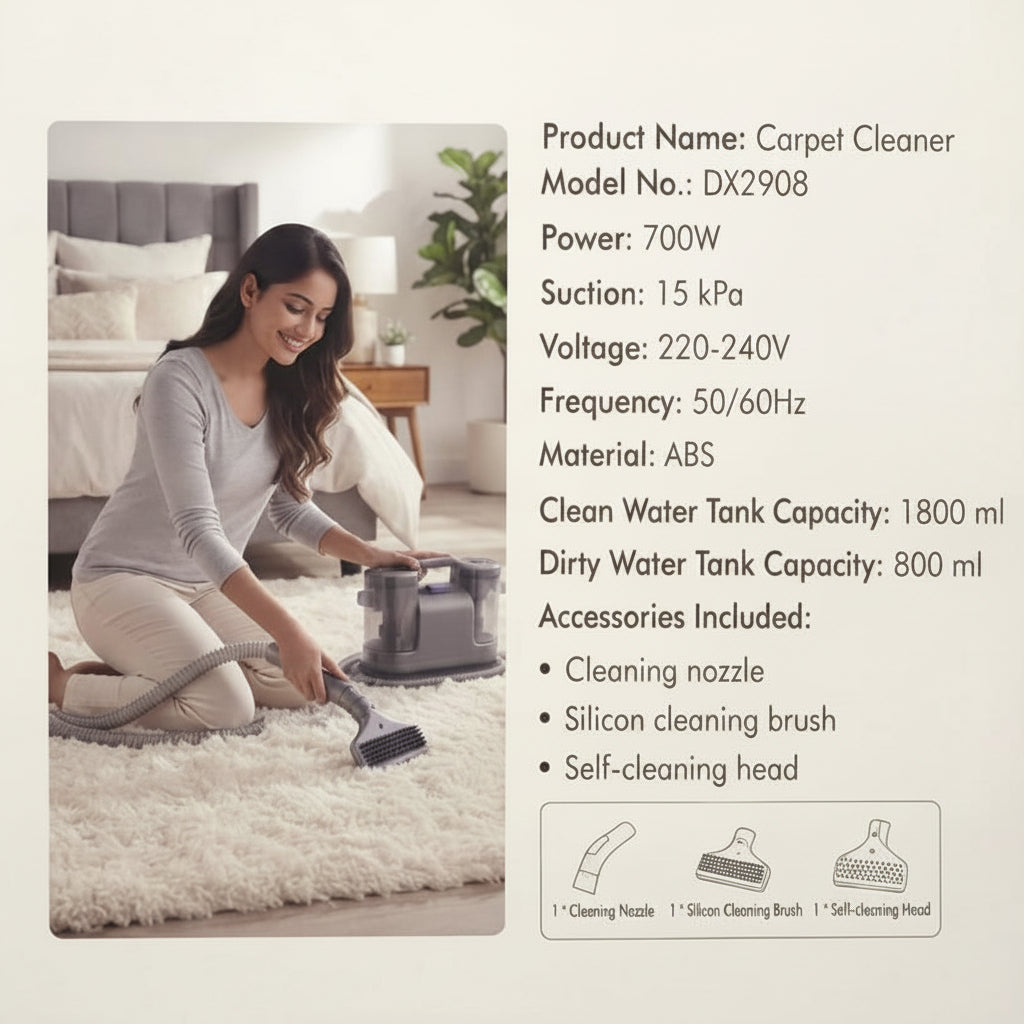 Carpet Cleaner  Model No.: DX2908