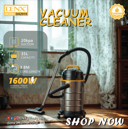 Professional Drum Vacuum Cleaner  Model No.: DX2919