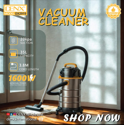 Professional Drum Vacuum Cleaner  Model No.: DX2919