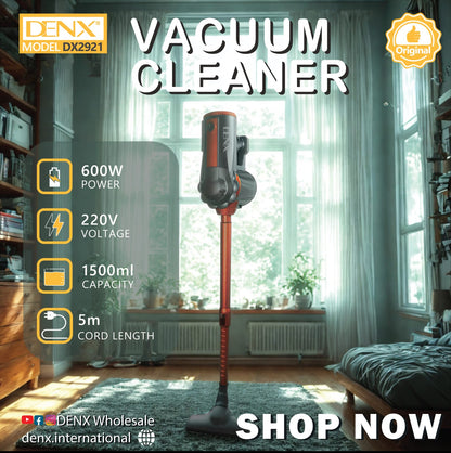 Compact Stick Vacuum Cleaner  Model No.: DX2921