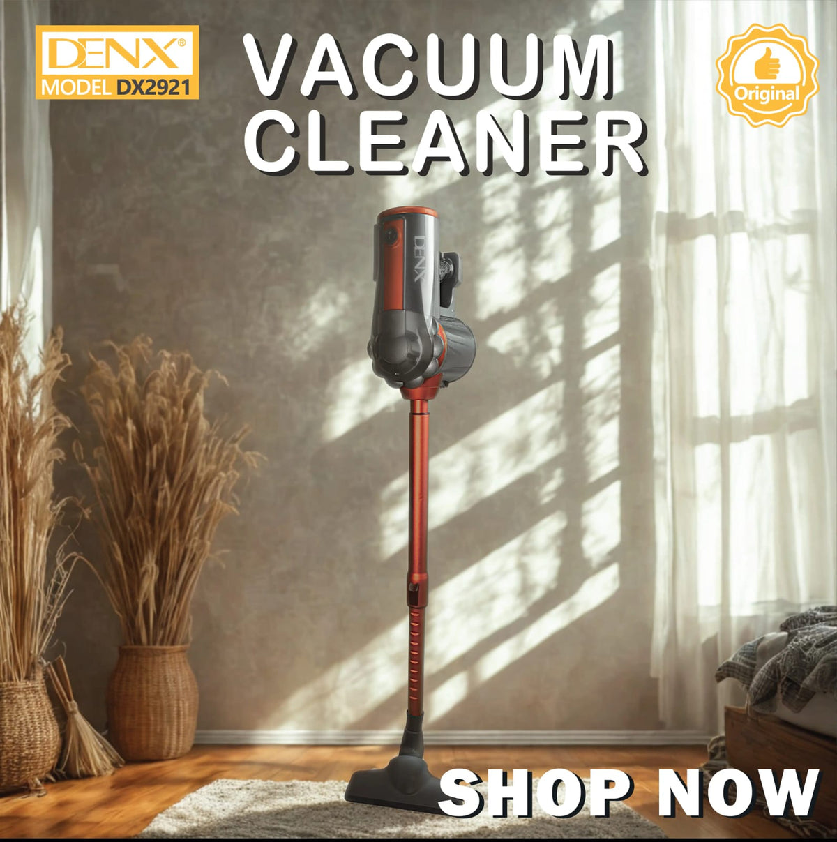 Compact Stick Vacuum Cleaner  Model No.: DX2921
