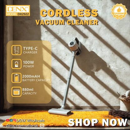 Cordless Handheld Vacuum  Model No DX2922