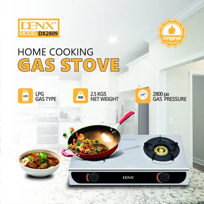 Lightweight Stainless Steel Gas Stove  Model No DX2809