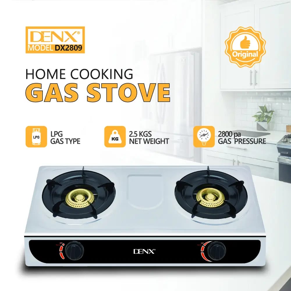 Lightweight Stainless Steel Gas Stove  Model No DX2809