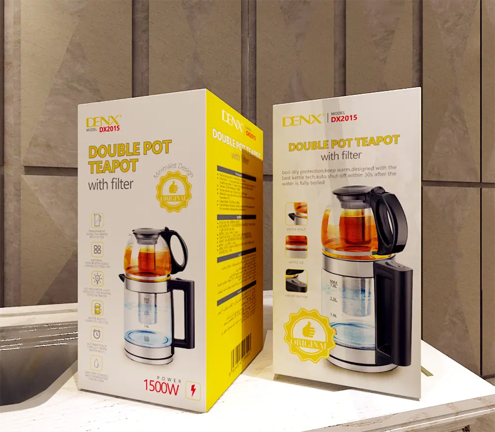 Luxury Double Pot Tea Maker Set