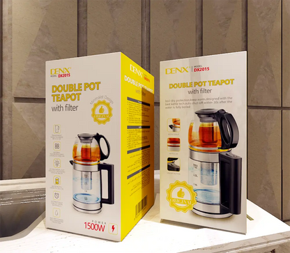 Luxury Double Pot Tea Maker Set