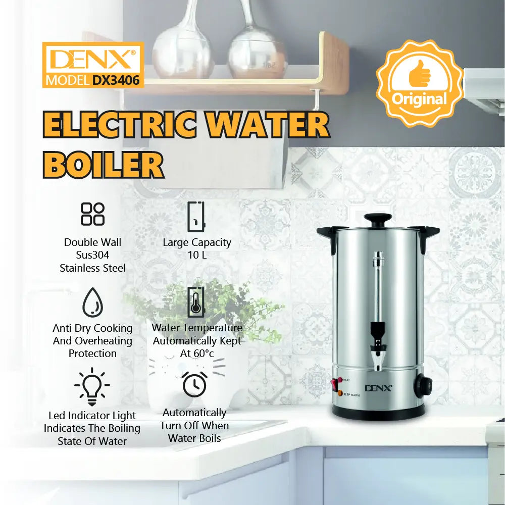 Pro-Catering Electric Water Boiler (10L)