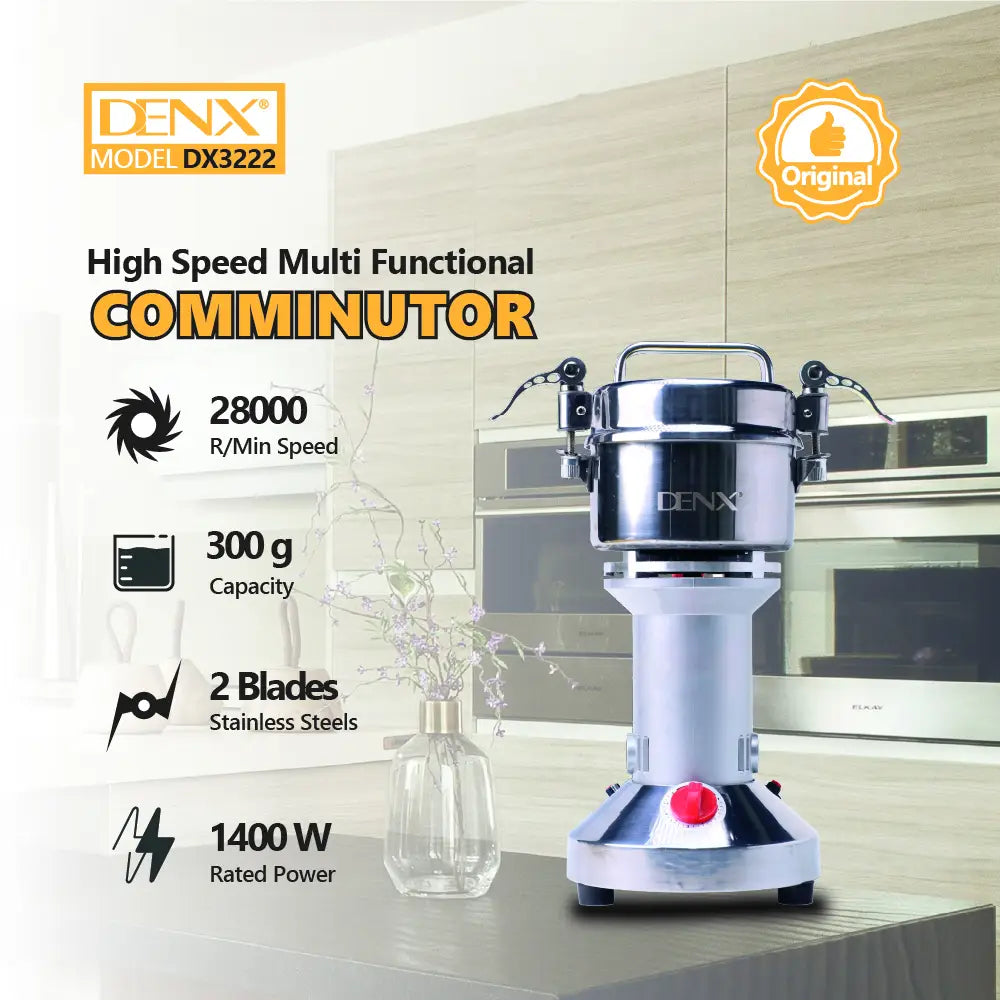 High-Speed Multi-Functional Comminutor (Enhanced Model)