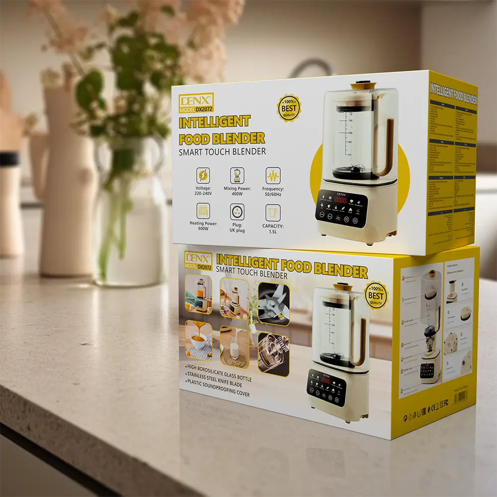 Intelligent Quiet-Tech Food Blender