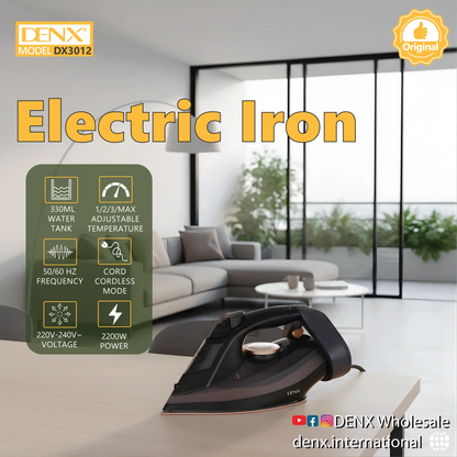 Pro-Power Hybrid Cordless & Corded Iron