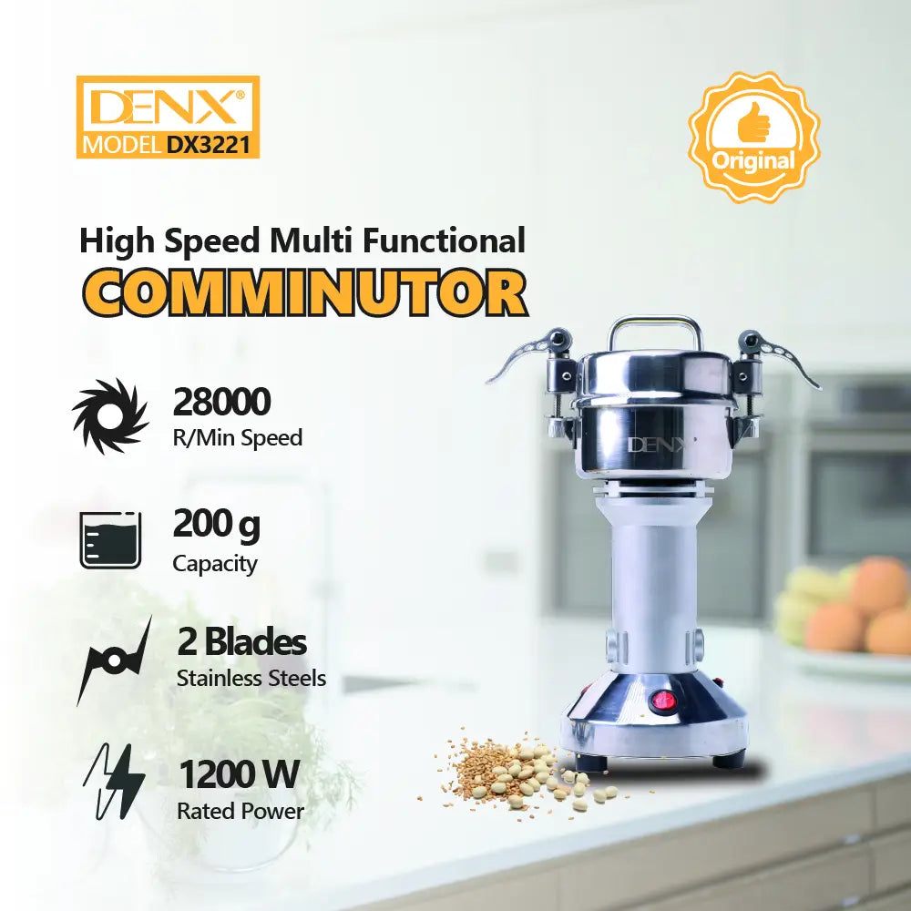 High-Speed Multi-Functional Comminutor (Precision Grinder)