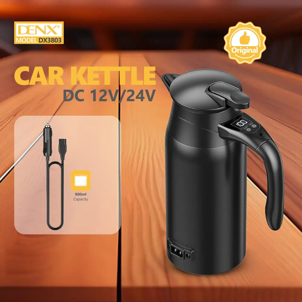 Smart Travel Car Kettle (12V/24V)