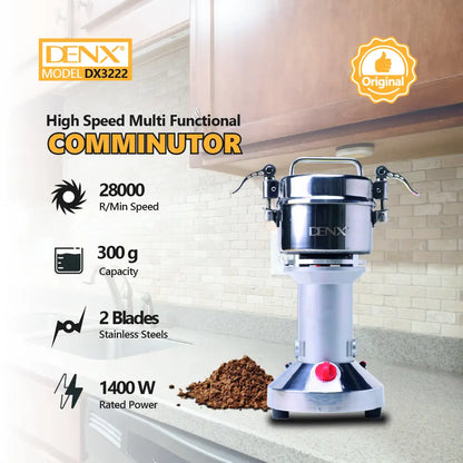 High-Speed Multi-Functional Comminutor (Enhanced Model)