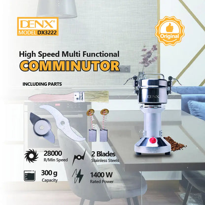 High-Speed Multi-Functional Comminutor (Enhanced Model)