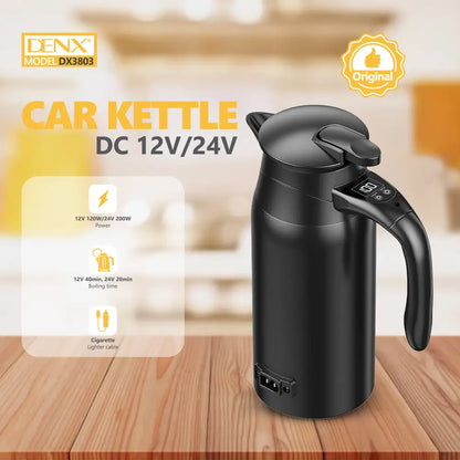 Smart Travel Car Kettle (12V/24V)