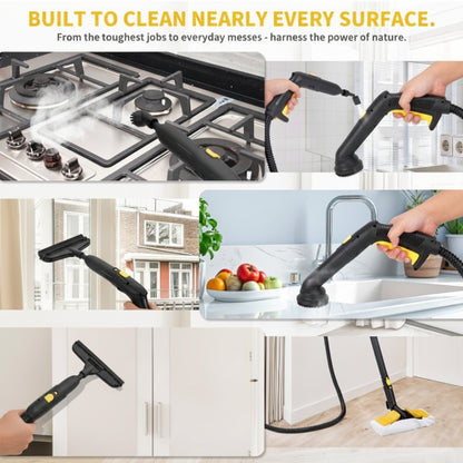 Steam Cleaner - 2000W, 2L Tank, 5 Bar High Pressure, Multipurpose Steam Cleaning Machine with Accessories for Floor, Tile, Kitchen, Bathroom and Car